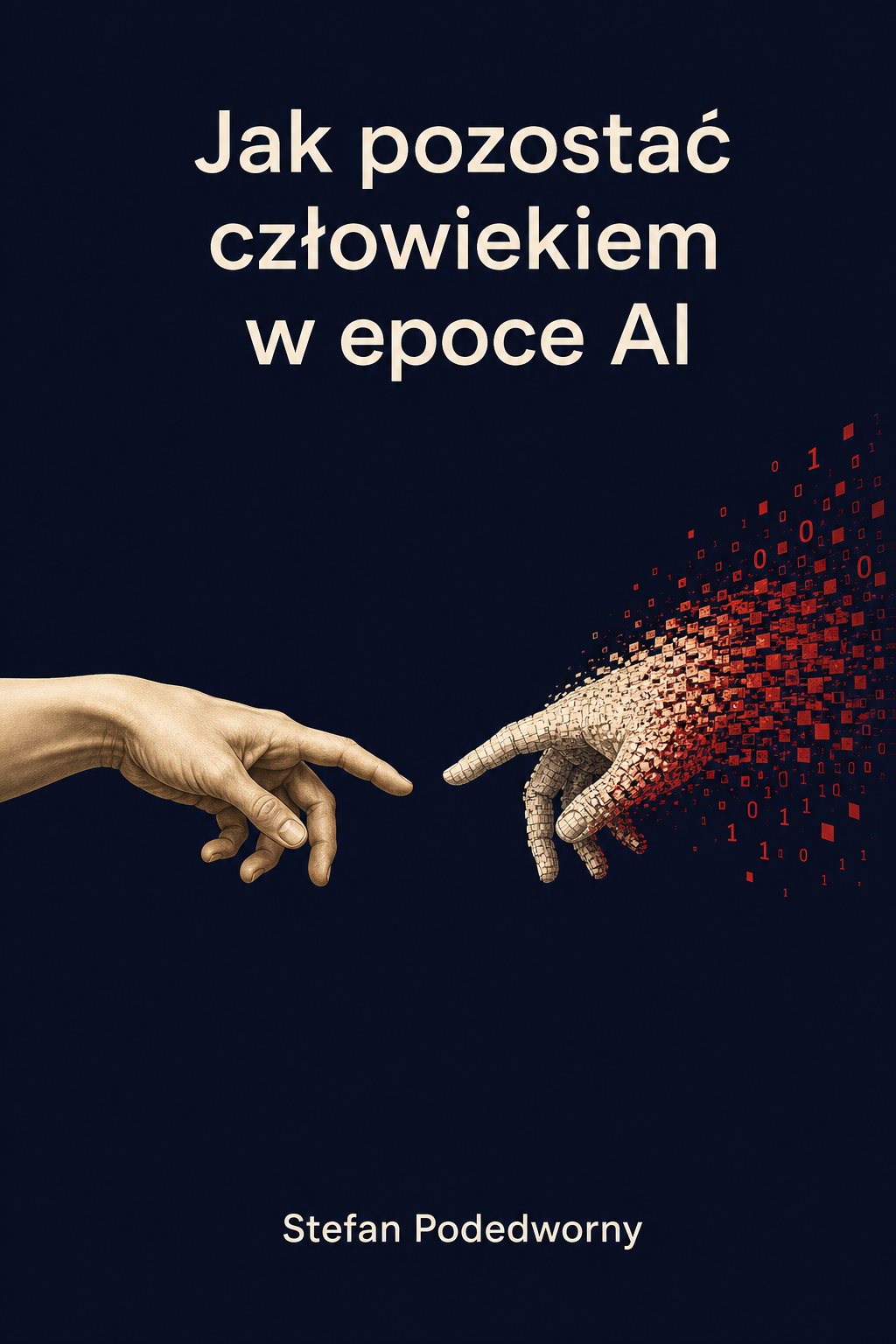 Okładka: Jak pozostać człowiekiem w epoce AI