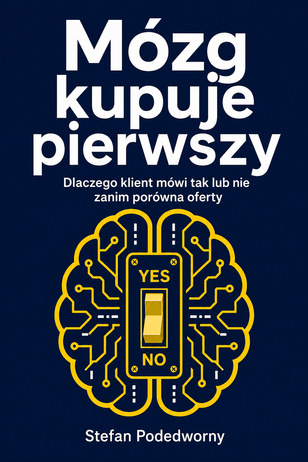 Okładka: Mózg kupuje pierwszy